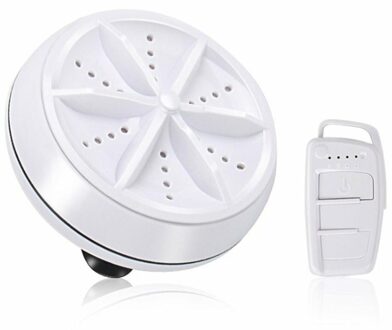 2 In 1 Ultrasone Turbo Wasmachine Draagbare Reizen Wasmachine Luchtbel En Roterende Mini Ultrasone Wasmachine