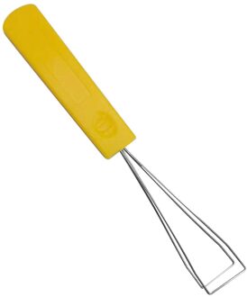 2 In 1 Universele Mechanische Toetsenbord Sleutel Cap Puller Keycap As Remover Cleaner Knop Extractor Vervanging Schoonmaak Tool Voor geel