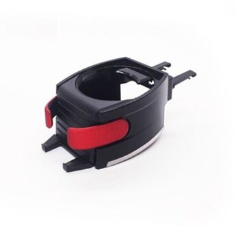 2 In 1 Verstelbare Auto Air Vent Drink Cup Fles Houder Mobiele Telefoon Mount Bracket Stand Cradle Kan Houder Deur mount Stand rood