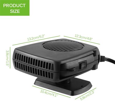 2 In 1Car Heater Air Cooler Fan Voorruit Voorruitverluchting Ontdooier 12V Elektrische Verwarming Draagbare Auto Droger Verwarmde Goede