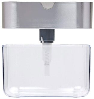 2-in-1Sponge Rack Zeepdispenser Zeepdispenser En Spons Caddy 13 Gram