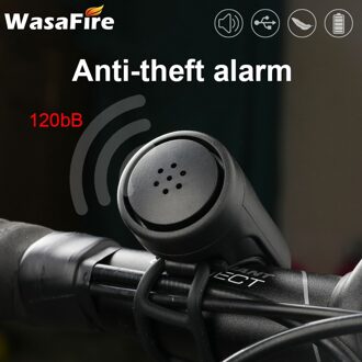 2 In1 Fiets Anti-Diefstal Alarm Opladen Hoorn Super Luide Bel Mountainbike Elektrische Bel Kinderen Mtb Fietsen Accessoires