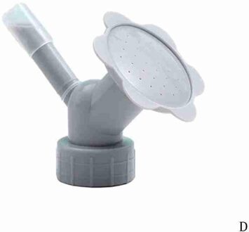 2 In1 Sprinkler Hoofd Watering Sprinkler Nozzle Voor Bloem Irrigatie Blikjes Plant Tool Watering Waterers Fles Strooi grijs