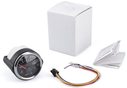 2 Inch 52Mm 120-280 °F Led Auto Digitale Water Temp Gauge Water Temperatuur Meter 12V/24V