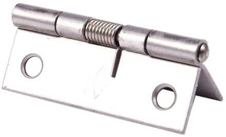 2 Inch Lange Roestvrijstalen Zelfsluitende Hoek Spring Draw Deur Scharnier