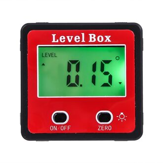 2-Key Digitale Inclinometer Level Box Gradenboog Hoekzoeker Gauge Meter Bevel Meting Analyse-instrumenten