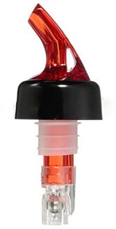 2 Kleur 20/30 Kwantitatieve Wijn Pourers Nip Wijn Cocktail Dispenser Alcohol Meten Geest Stroomt Drank Thuis Bar Tool rood 30ml