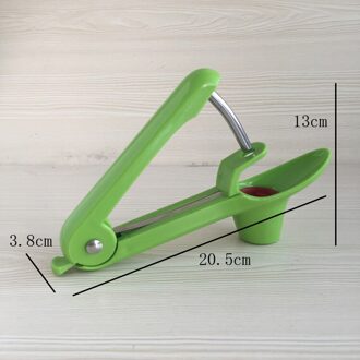 2 Kleur Cherry En Olijf Steen Zaad Squeeze Tool Cherry Pitter Remover Corer Rode Data Olijven Pit Eenvoudig Verwijderen Core zaaimachine groen
