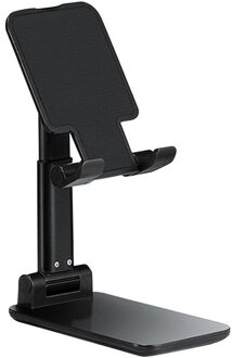 2 Kleur Telefoon Houder Stand Multifunctionele Opvouwbaar Voor Dvd Screen Online Leren Pad Tablet Houder Desktop Gps Stand zwart