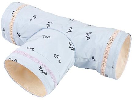 2 Kleur Tunnels Comfortabele Zachte Chinchilla Hamster Tunnel Warm Speelgoed Kleine Varken Hamster Tunnel Hamster Kooi Huis Doek Speelgoed A1 SIZE L