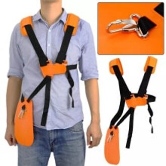 2 Kleur Verstelbare Strimmer Double Breasted Schouder Harness Strap Voor Bosmaaier Maaier Trimmer Gewatteerde Riem Tuin