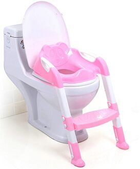 2 Kleuren Baby Zindelijkheidstraining Seat Kinderen Potje Met Verstelbare Ladder Baby Baby Toiletbril Wc Training Klapstoel zwart