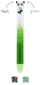 2 kleuren balpen - panda