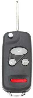 2 Knop 3 Knop 4 Knop Vouwen Flip Sleutel Fob Case Shell Upgrade Voor-Honda-Accord-Civic hrv Crv S2000 Remote Key Blade 2.3 4B