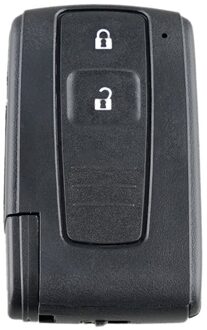 2 Knop Mini Remote Key Case Remote Key Case Voor Prius Corolla Verso Toy43 Blade