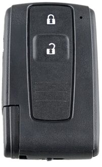 2 Knop Mini Remote Key Case Remote Key Case Voor Toyota Prius Corolla Verso Toy43 Blade