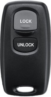 2 Knoppen Afstandsbediening Sleutel Shell Case Met CR2025 Batterij Voor Mazda 3/5/6 Auto