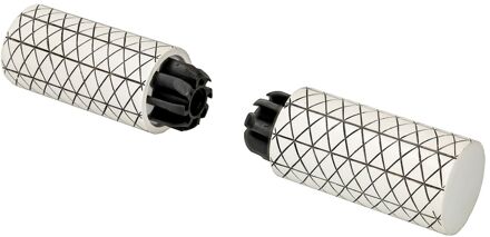 2 Knoppen Window Print Wit