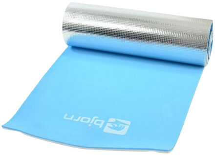2-laags aluminium yogamat Blauw - One size