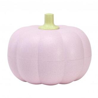 2 Layer Home Pumpkin Candy Organizer Food Storage Box Fruit Tray Snack Container Candy Box Specialty Plates roze