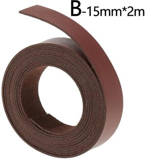 2 Meter Diy Ambachten Pu Lederen Band Strip Voor Lederen Ambachten Riem Handvat Tas Diy Riem Maken Accessoires Levert 1.5cm Breed