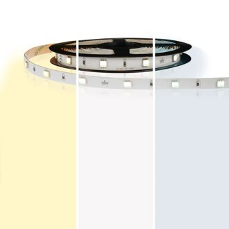 2 meter dual white led strip basic met 120 leds - losse strip