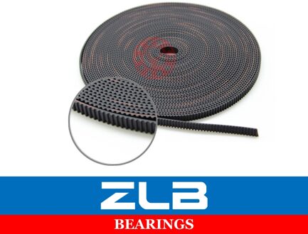 2 meter GT2-6mm open distributieriem breedte 6mm gt2 Voor 3D Printer onderdelen