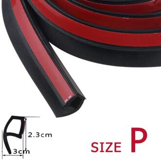 2 Meter Vorm B P Z Grote D Auto Deurafdichting Strip Voor Mitsubishi Asx Outlander Lancer Colt Evolution Pajero eclipse Cross Grandis type P
