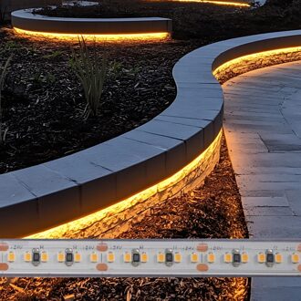 2 meter warm wit led strip voor buiten losse strip