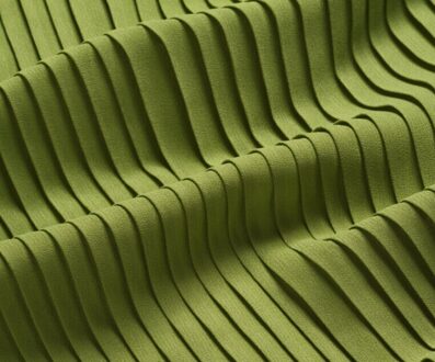 2 meters 150 cm 59 "breedte thee groene crumple accordeon geplooide chiffon stof parel garen stof jurk materialen MM84 Gratis