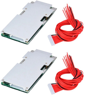 2 Pack 14S 45A 52V Lithium Li-Ion Battery Bms Protection Board Pcb with Balance for E-Bike Electric Bicycle