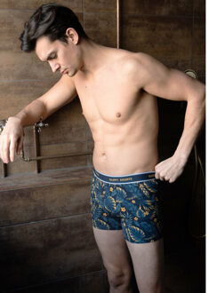 2-pack boxershorts heren met hawaii print Veelkleurig - XXL