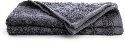 2-PACK Gastendoekjes Katoen - Dekbed-Discounter.nl Zwart