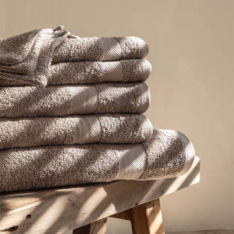 2-PACK Hotel Gastendoekjes - Dekbed-Discounter.nl Taupe