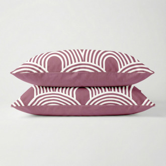 2-PACK: Kussenslopen - Layered Rainbows - Dekbed-Discounter.nl