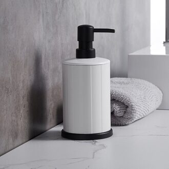 ! 2 Pack Lotion En Zeepdispenser Set Voor Keuken, Badkamer En Teller Decor, Navulbare Vloeibare Handzeep Flessen wit