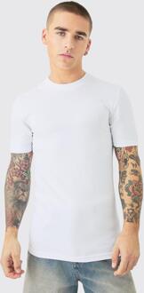 2 Pack Muscle Fit T-Shirt, White