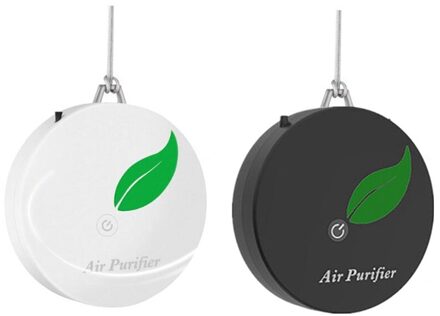 2 Pack Persoonlijke Wearable Luchtreiniger Ketting Draagbare Luchtverfrisser Ionisator Negatieve Ionen Generator Voor Volwassenen Kids