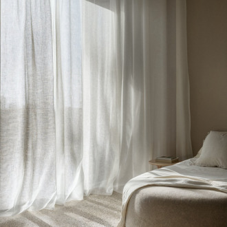 2-PACK: Vitrage Gordijnen - Haken Of Ringen - Wit 250x300 Cm - - Dekbed-Discounter.nl