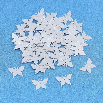 2 Packs Vlinder Tafel Confetti Wedding Decor, Zilver En Goud goud x zilver