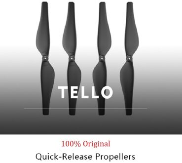 2 Pairs/4 Pcs 100% Originele DJI Tello Propellers 3044 P Quick-Release Propeller Voor DJI TELLO Drone accessoires