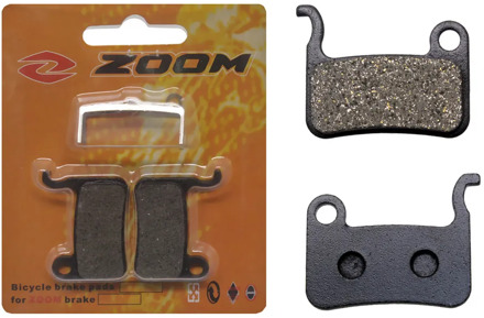 2 Pairs ZOOM HB100 DB875 DISC BRAKE PADS FOR DEORE A01S XT M775 M765 M665 DEORE M545
