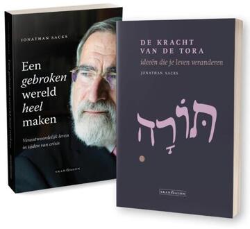2-pak De kracht van de Tora + Een gebroken wereld heel maken -  Jonathan Sacks (ISBN: 9789493220935)