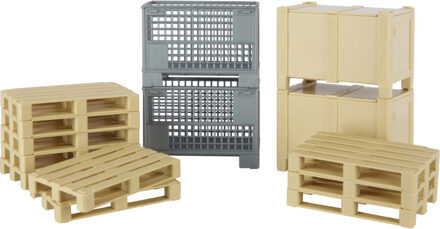 2 palletkorven Multikleur
