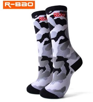 2 Paren/partij R-BAO RB3307 Kids Skiën Sokken Nylon Kinderen Sokken Buiten Wandelen Sokken Fietsen Sokken zwart / M 32-34