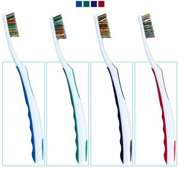 2 Pc Milieuvriendelijke Harde Haren Tandenborstel Verwijderen Rook Vlekken Koffie Vlekken Tandenborstel Dental Oral Care Tandenborstel Kleur Willekeurige 2 stk