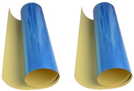 2 Pc Soft 50 Cm * 100 Cm Zelfklevende Stickers Film Spiegel Creatieve Spiegels Folie Muurstickers Verwijderbare Plakken decor Z0224