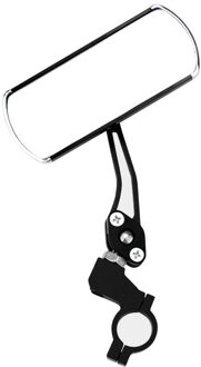 2 Pcaluminum Bike Spiegel Mtb Fiets Verstelbare Achteruitkijkspiegel Stuur End Rear Back
