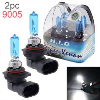 2 Pcs 12V 9005 65W 6000K Duurzaam Wit Licht Super Bright Auto Xenon Halogeen Lamp Auto Voorkant koplamp Fog Lamp
