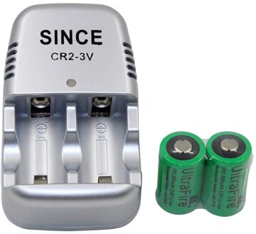 2 Pcs. 15270 CR2 800Mah Batterij + 3V CR2 Batterij Oplader, Lithium Batterij, Oplaadbare Batterijen, digitale Camera, Gemaakt Van Speciale